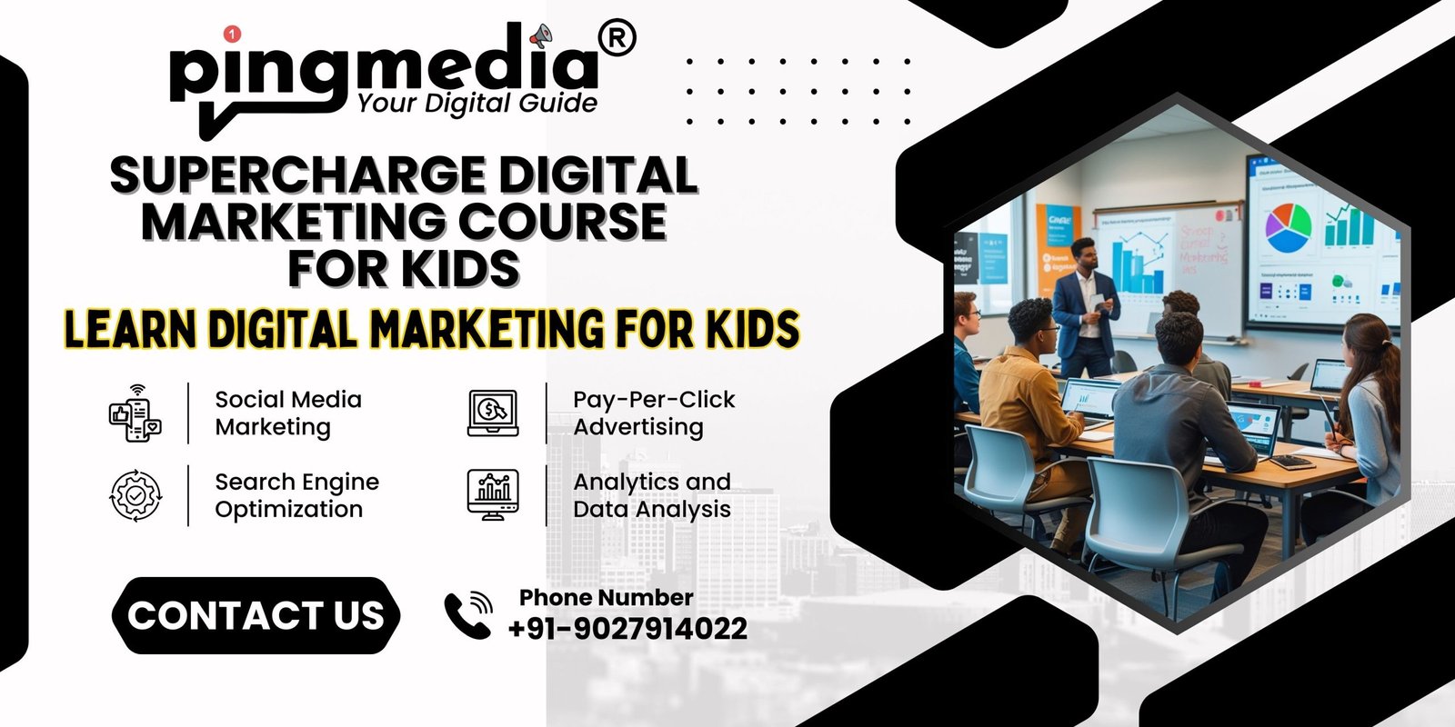 Read more about the article Supercharge Digital Marketing Course for Kids | Learn Digital Marketing for Kids
