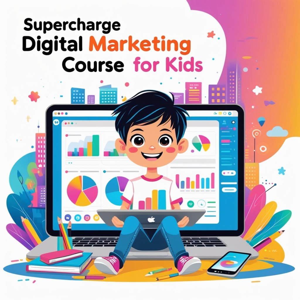 Supercharge Digital Marketing Course for Kids 
