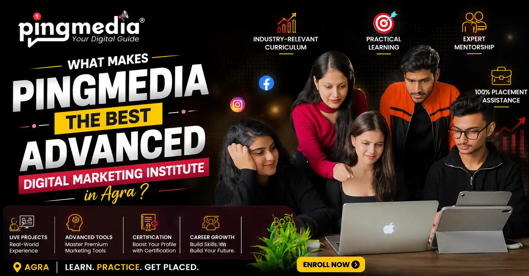 Pingmedia Digital Marketing Training in Agra