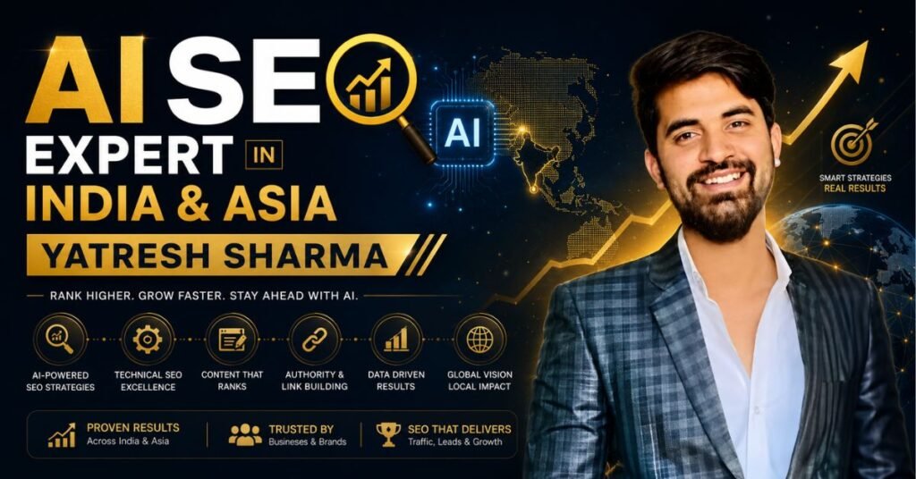 AI SEO Expert in India & Asia: The Complete 2026 Guide to Finding the Right AI SEO Specialist (Featuring Yatresh Sharma)