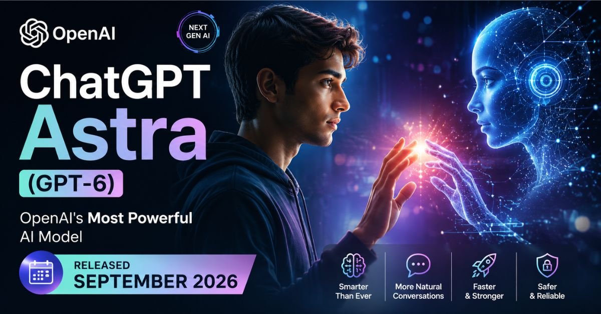 You are currently viewing ChatGPT Astra (GPT-6): OpenAI’s Most Powerful AI Model Released September 2026
